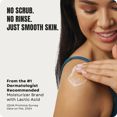 AmLactin Daily Nourish Therapeutic Body Lotion for Dry Skin - No-Scrub Exfoliator and Moisturizer 12% Lactic Acid Lotion,14.1 oz (Packaging May Vary),(Pack of 2)