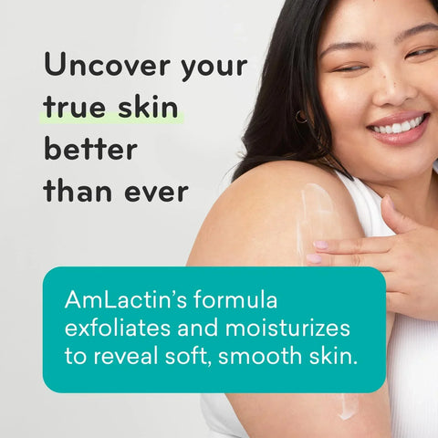 AmLactin Daily Nourish 5% Face & Body Lotion for Dry Skin, 7.9 oz