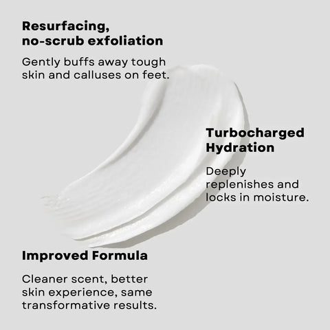 AmLactin Foot Repair Cream with Moisturizing Socks, Therapeutic Foot Cream for Dry Cracked Heels and Feet, No-Scrub Exfoliator & Moisturizer with 15% Lactic Acid AHA, 3 oz (Packaging May Vary)